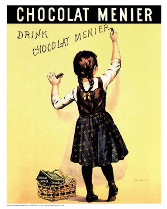 Chocolate Menier Poster Print - 16 x 20 in.