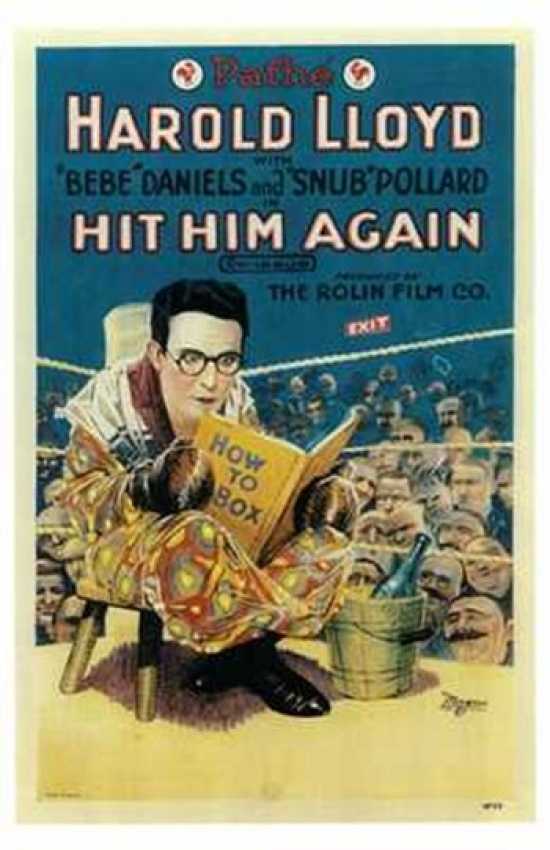 Hit Him Again Movie Poster - 11 x 17 in.