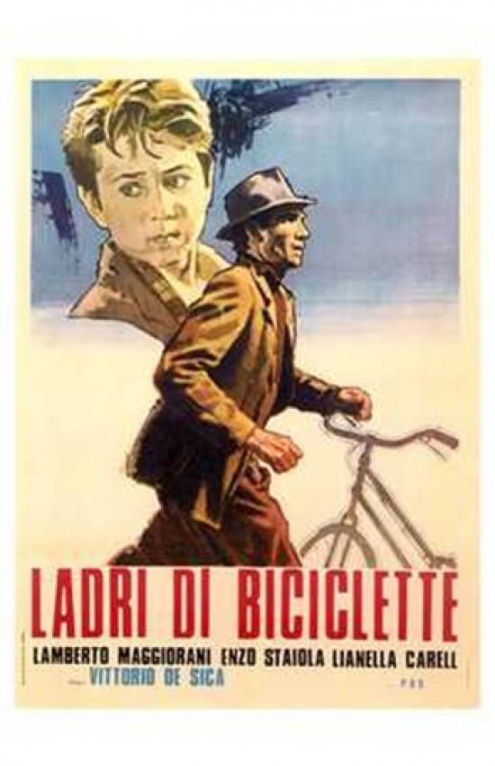 The Bicycle Thief Movie Poster - 11 x 17 in.