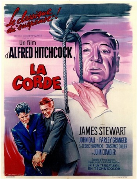 Rope Movie Poster - 11 x 17 in.
