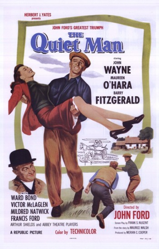 The Quiet Man Movie Poster - 11 x 17 in.