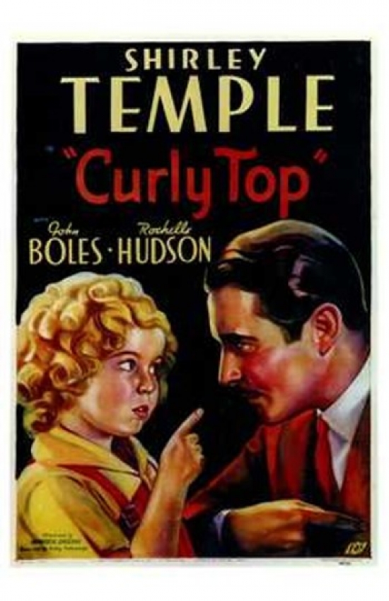 Curly Top Movie Poster - 11 x 17 in.