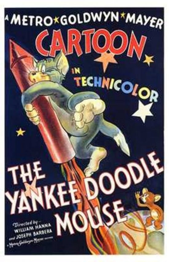The Yankee Doodle Mouse Movie Poster - 11 x 17 in.