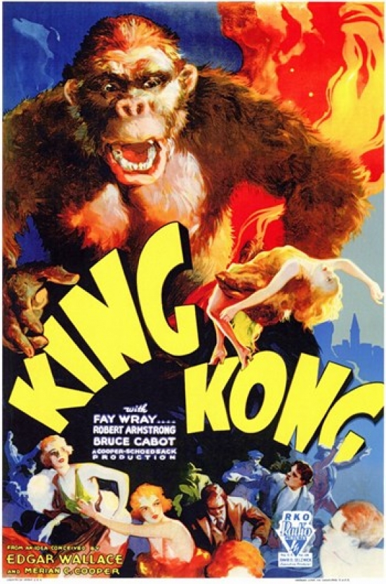 King Kong Movie Poster - 11 x 17 in.