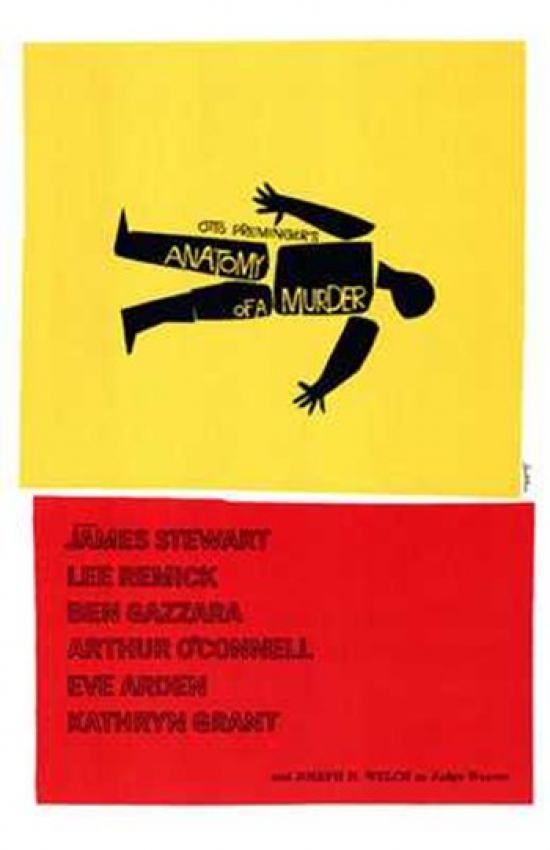 Anatomy of a Murder Movie Poster - 11 x 17 in.
