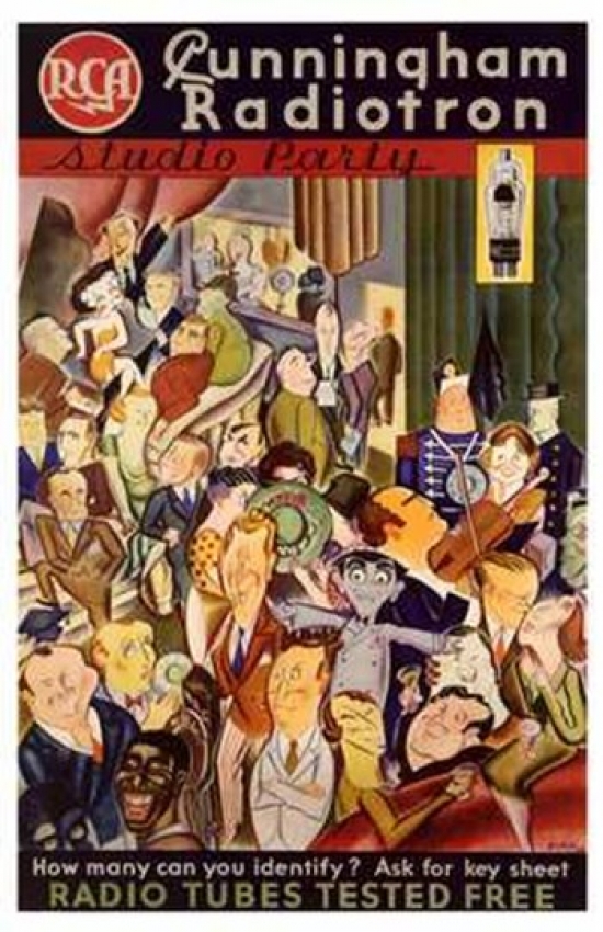Studio Party Movie Poster - 11 x 17 in.