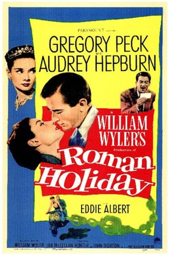 MOV143097 Roman Holiday Movie Poster - 11 x 17 in.