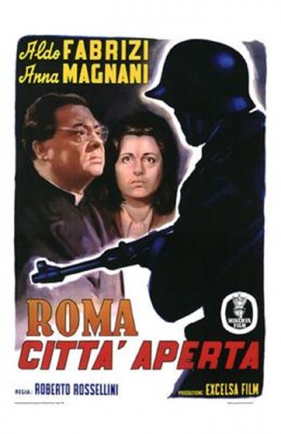 Roma Citt Aperta Movie Poster - 11 x 17 in.