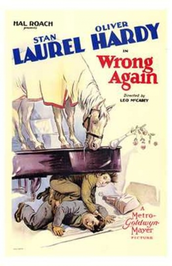 Wrong Again Movie Poster - 11 x 17 in.