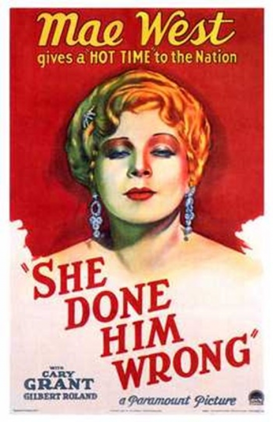 MOV143354 She Done Him Wrong Movie Poster - 11 x 17 in.