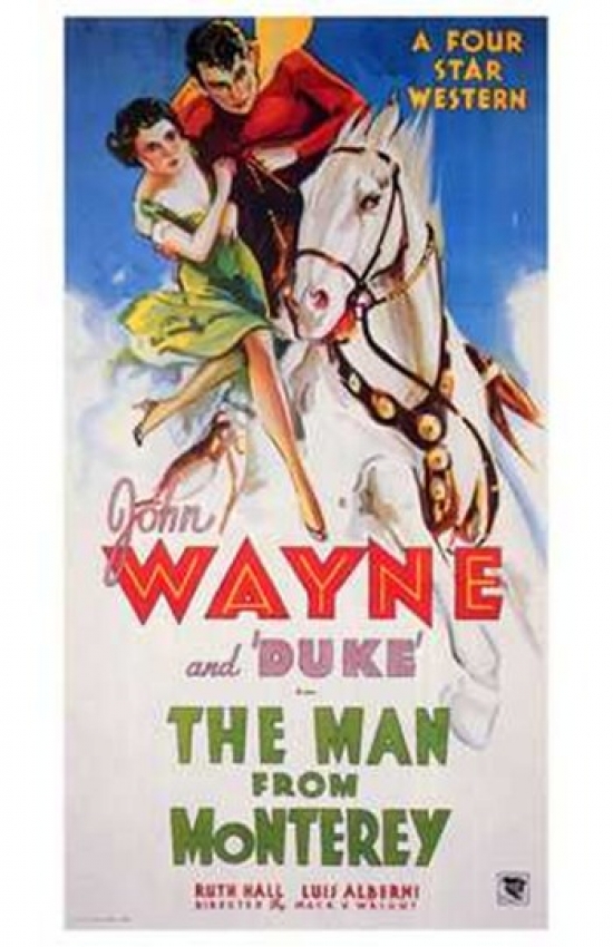 Man From Monterey Movie Poster - 11 x 17 in.