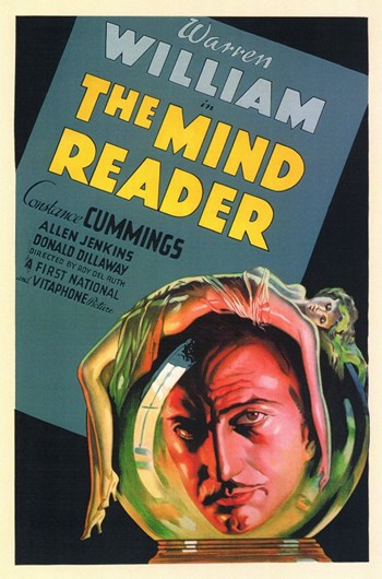 MOV143376 The Mind Reader Movie Poster - 11 x 17 in.