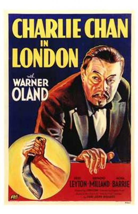 Charlie Chan in London Movie Poster  11 x 17 in