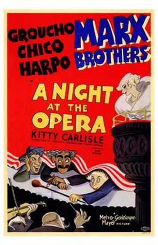 A Night at the Opera Movie Poster - 11 x 17 in.