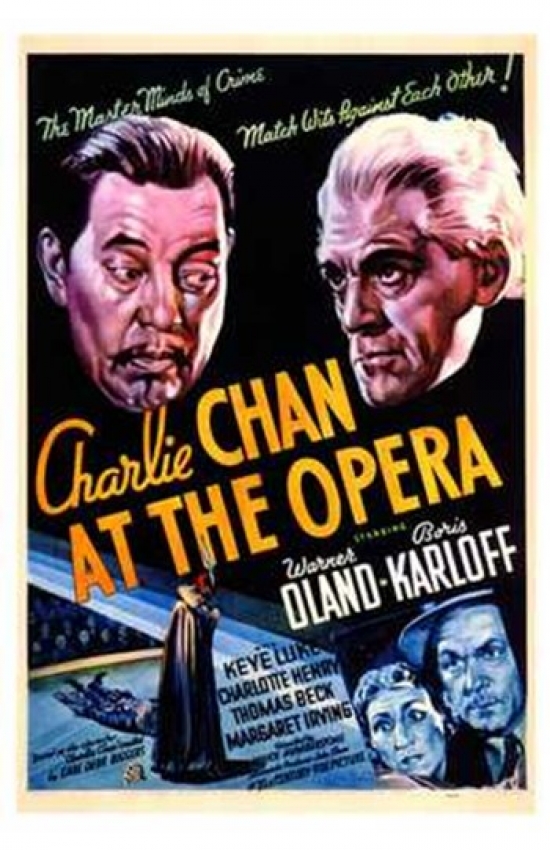 Charlie Chan at the Opera Movie Poster  11 x 17 in