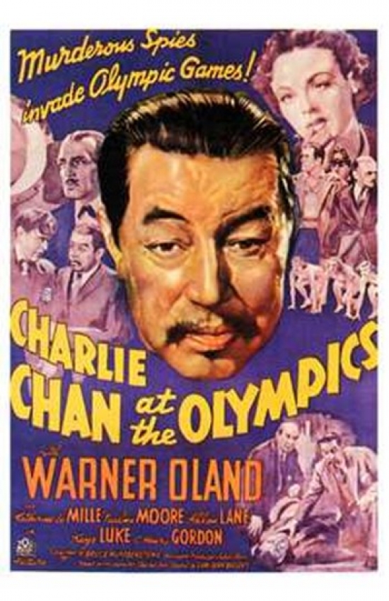 Charlie Chan at the Olympics Movie Poster  11 x 17 in