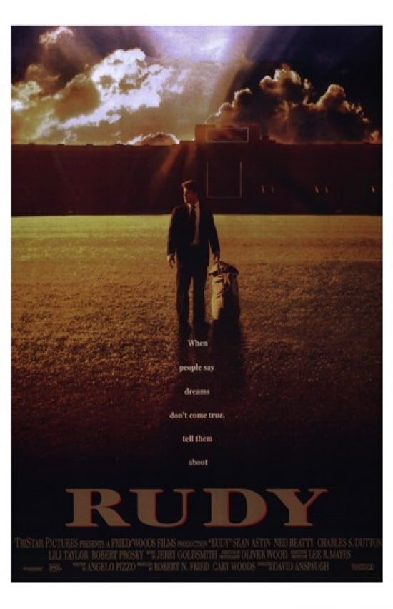 Rudy Movie Poster - 11 x 17 in.
