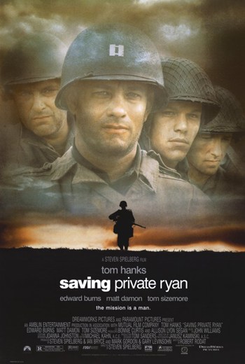 Saving Private Ryan Movie Poster - 11 x 17 in.