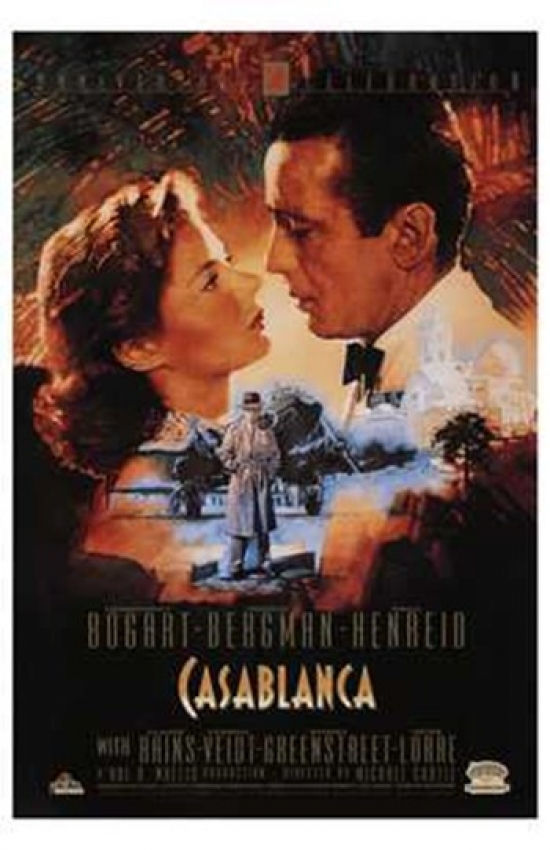 MOV189558 Casablanca Movie Poster - 11 x 17 in -  Posterazzi