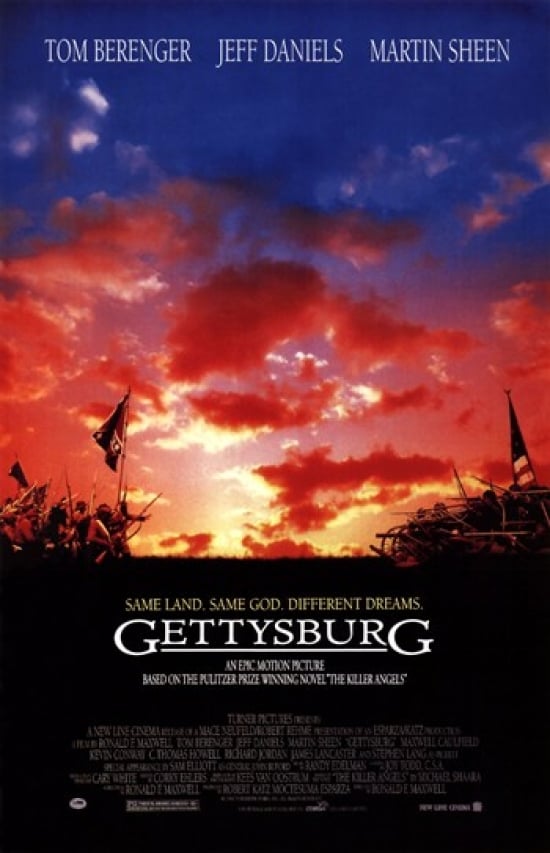 Gettysburg Movie Poster - 11 x 17 in.