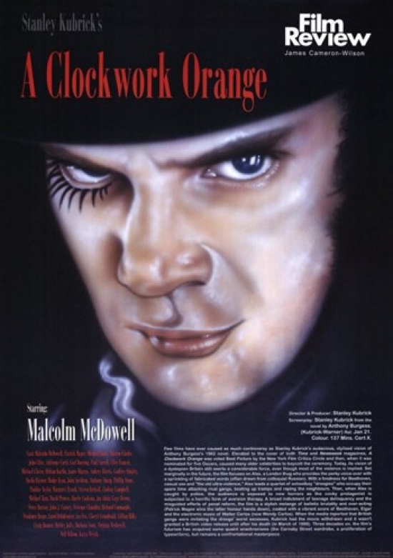 MOV189728 Clockwork Orange Movie Poster - 11 x 17 in.