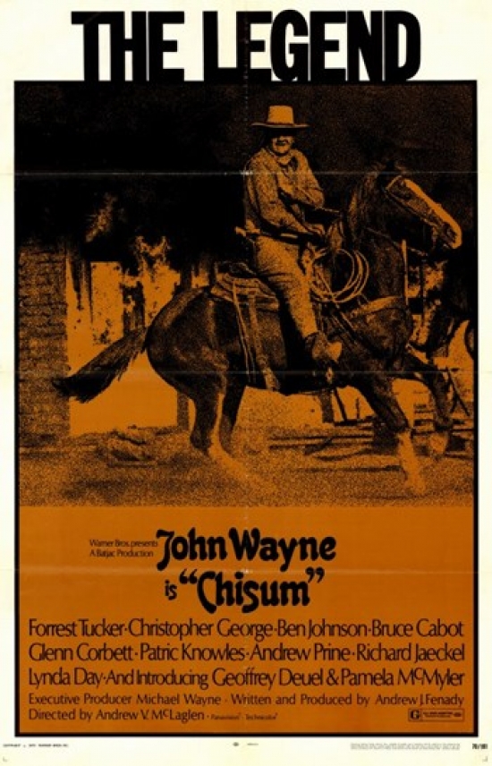 Chisum Movie Poster - 11 x 17 in.