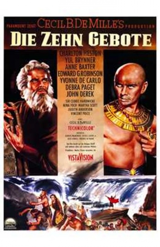 MOV189821 Ten Commandments Movie Poster - 11 x 17 in.