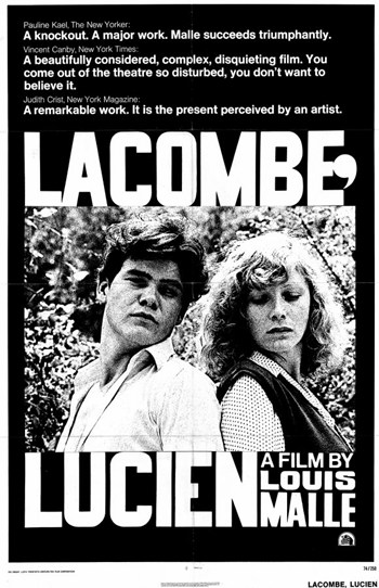 Lacombe Lucien Movie Poster - 11 x 17 in.