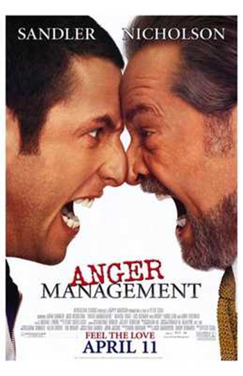 Anger Management Movie Poster - 11 x 17 in.