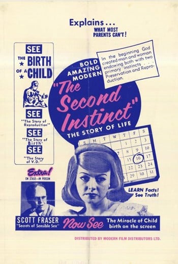 MOV233232 The Second Instinct Movie Poster - 11 x 17 in.