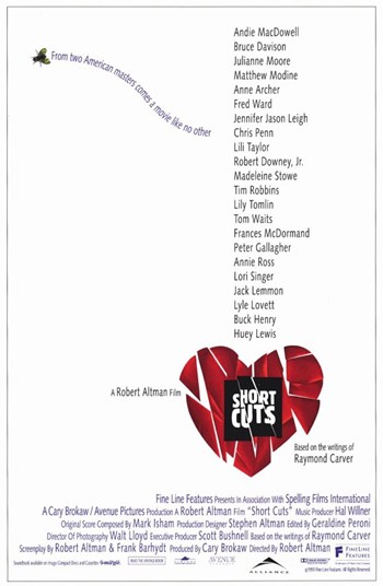 Short Cuts Movie Poster - 11 x 17 in.