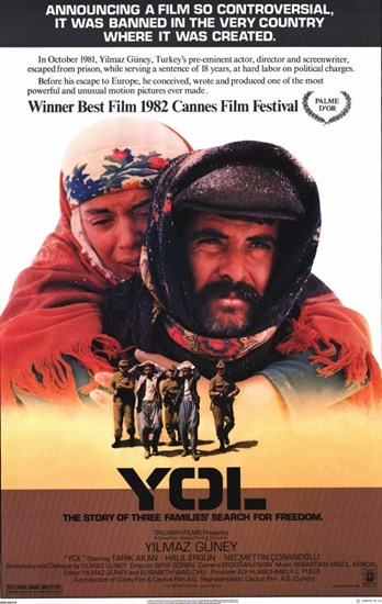 Yol Movie Poster - 11 x 17 in.