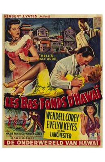 MOV252934 Hells Half Acre Movie Poster - 11 x 17 in.