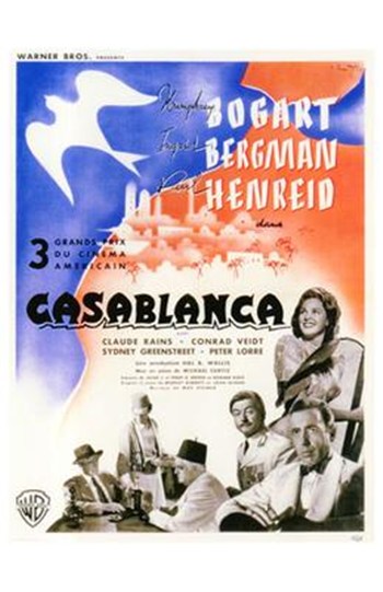 MOV253219 Casablanca Movie Poster - 11 x 17 in -  Posterazzi