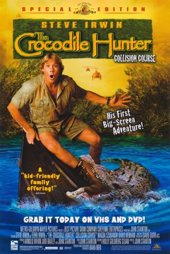 The Crocodile Hunter Collision Course Movie Poster - 11 x 17 in.