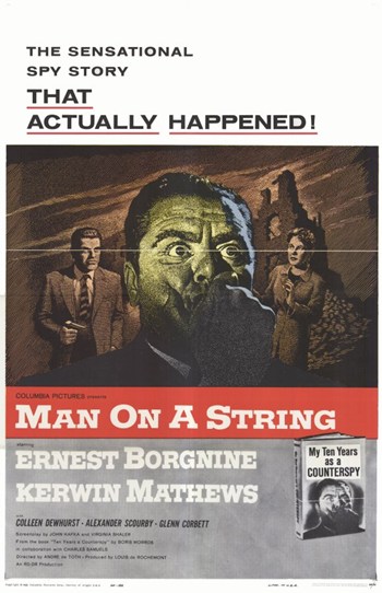 MOV253335 Man on a String Movie Poster - 11 x 17 in.