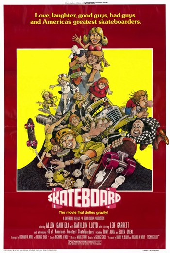 Skateboard Movie Poster - 11 x 17 in.