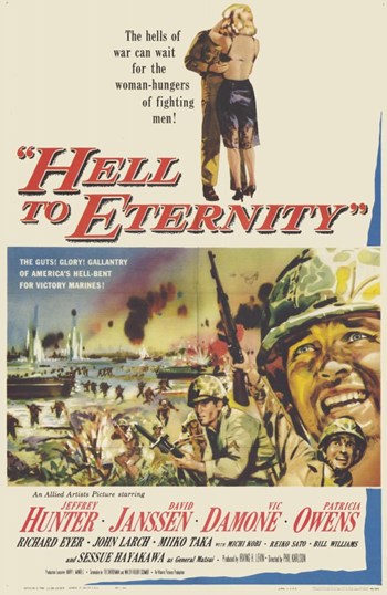 Hell to Eternity Movie Poster - 11 x 17 in.