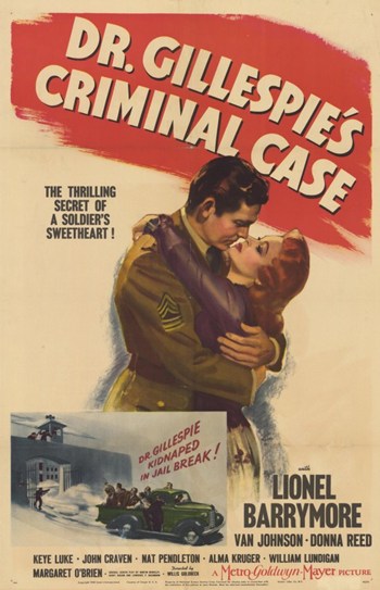 MOV254110 Dr Gillespies Criminal Case Movie Poster - 11 x 17 in -  Posterazzi