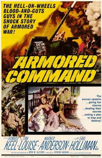 Armored Command Movie Poster - 11 x 17 in.