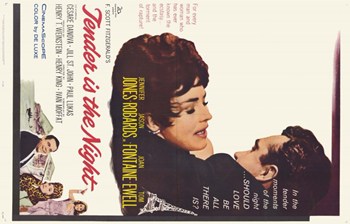 MOV254213 Tender is the Night Movie Poster - 17 x 11 in.