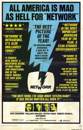 Network Movie Poster - 11 x 17 in.