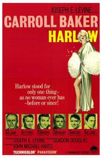 Harlow Movie Poster - 11 x 17 in.