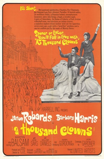 A Thousand Clowns Movie Poster - 11 x 17 in.