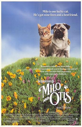 Milo & Otis Movie Poster - 11 x 17 in.
