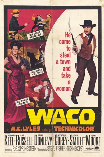 Waco Movie Poster - 11 x 17 in.