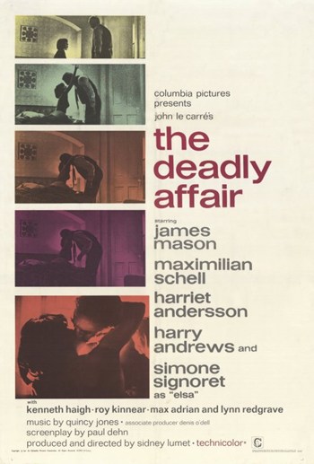 Deadly Affair Movie Poster - 11 x 17 in.