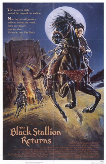 The Black Stallion Returns Movie Poster 11 x 17 in.
