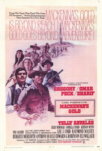 Mackennas Gold Movie Poster - 11 x 17 in.
