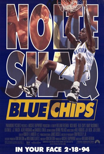 Blue Chips Movie Poster - 11 x 17 in.